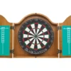 Oak Arched Dart Board 2 Oak Arched Dart Board -Billiards Sale 40 0255 01