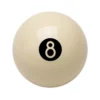 Reversed White 8 Ball -Billiards Sale bb8bw 01