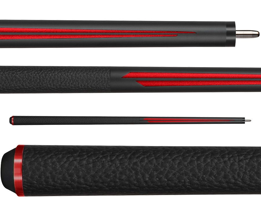 Bull Carbon BCSP1 Red Split Cue W/ Shaft 4 Bull Carbon BCSP1 Red Split Cue W/ Shaft - Image 2
