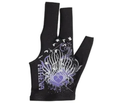 Athena Purple Heart Pool And Billiard Glove BGLATH04
