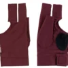 Action Deluxe Pool And Billiard Gloves BGDLX -Billiards Sale bgdlx burgundy 01