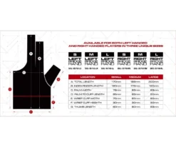 Cuetec Axis Billiards Glove -Billiards Sale bglct size chart 01