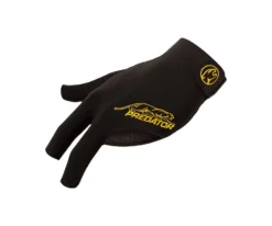 Predator Second Skin Glove Black With Yellow -Billiards Sale bglpb 4 1 1