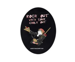 PoolDawg Rock Out With Your Chalk Out T-Shirt -Billiards Sale dawgtsro 02