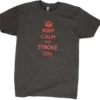 Keep Calm And Stroke On - Mens - Charcoal -Billiards Sale dawgtssm sm