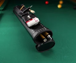 Elite Prime 2 Butt 2 Shaft Hard Case 9 Elite Prime 2 Butt 2 Shaft Hard Case -Billiards Sale ecp22 black 01