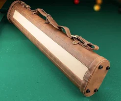Elite 2x4 Vintage Cue Case Chestnut -Billiards Sale ecv24 chestnut 03