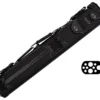 Elite 3x7 Vintage Cue Case Black -Billiards Sale ecv37 black 01