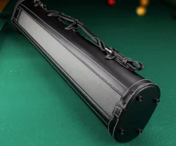 Elite 3x7 Vintage Leather Cue Case Chestnut -Billiards Sale ecv37 grey 03 1