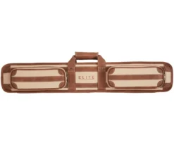 Elite 4x8 Vintage Vinyl Soft Cue Case Chestnut -Billiards Sale ecvs48 chestnut cat
