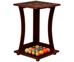 9 Cue Corner Floor Stand FRD9 -Billiards Sale frd9 chocolate 1