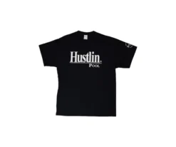 Hustlin USA 8-Ball Rack T-Shirt -Billiards Sale hust01 cat