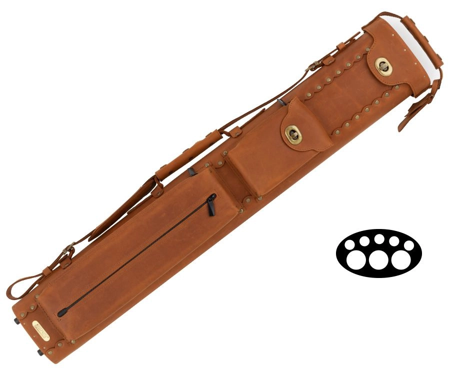 Instroke Buffalo 3 Butt 5 Shaft Leather Case 3 Instroke Buffalo 3 Butt 5 Shaft Leather Case