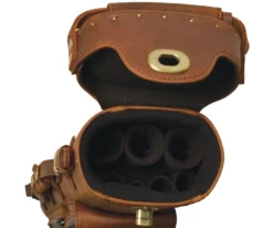 Instroke Buffalo 3 Butt 5 Shaft Leather Case 10 Instroke Buffalo 3 Butt 5 Shaft Leather Case -Billiards Sale isb35 open