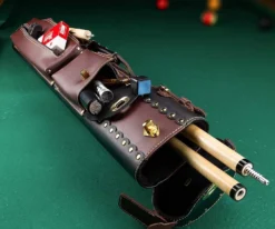 InStroke Cowboy 2 Butt 4 Shaft Leather Case -Billiards Sale isc24 mix 01