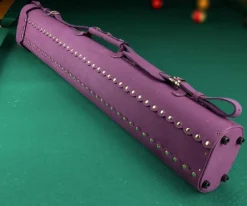 Instroke Suede 3 Butt 5 Shaft Leather Case -Billiards Sale isl35 purple 02