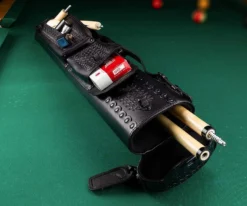 Instroke Southwest 2 Butt 4 Shaft Leather Case -Billiards Sale issw24 black 01