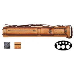 Instroke Tooled 3 Butt 5 Shaft Leather Case -Billiards Sale ist35 cat