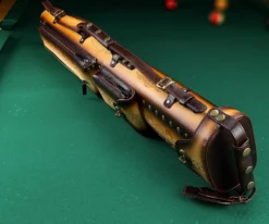 Instroke Tooled 3 Butt 5 Shaft Leather Case -Billiards Sale ist35 rust 03