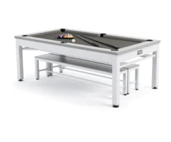 Nantucket 3-in-1 Outdoor Pool/Dining/Ping Pong Table From Spencer Marston - FREE Installation -Billiards Sale nantucket 2
