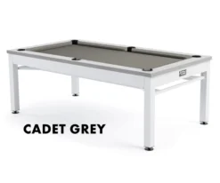 Nantucket 3-in-1 Outdoor Pool/Dining/Ping Pong Table From Spencer Marston - FREE Installation -Billiards Sale nantucket cadet grey 1