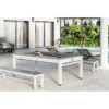 Nantucket 3-in-1 Outdoor Pool/Dining/Ping Pong Table From Spencer Marston - FREE Installation -Billiards Sale nantucket pool table