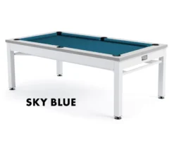 Nantucket 3-in-1 Outdoor Pool/Dining/Ping Pong Table From Spencer Marston - FREE Installation -Billiards Sale nantucket sky blue 1