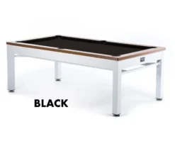 Newport 3-in-1 Outdoor Pool/Dining/Ping Pong Table From Spencer Marston - FREE Installation -Billiards Sale newport black