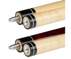 Economy Two-Piece Pool Cue Bundle (4 House Cues Set) -Billiards Sale pdeco joints