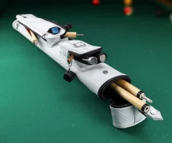 QKS Ray 2 Butt 2 Shaft Hard Case -Billiards Sale qks03 grey 01