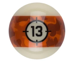 Aramith Camo Single Replacement Balls 31 Aramith Camo Single Replacement Balls -Billiards Sale rbcam 13ball 01