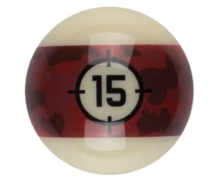 Aramith Camo Single Replacement Balls 33 Aramith Camo Single Replacement Balls -Billiards Sale rbcam 15ball 01