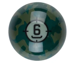 Aramith Camo Single Replacement Balls 24 Aramith Camo Single Replacement Balls -Billiards Sale rbcam 6ball 01 1