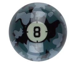 Aramith Camo Single Replacement Balls 26 Aramith Camo Single Replacement Balls -Billiards Sale rbcam 8ball 01