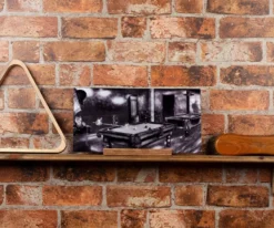 "Phantom Of The Game" Shelf Art With Display - Black And White 7 "Phantom Of The Game" Shelf Art With Display - Black And White -Billiards Sale rtnptbw 02