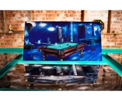 "Phantom Of The Game" Floating Wall Art (30" X 15.75") - Rich Colors 7 "Phantom Of The Game" Floating Wall Art (30" X 15.75") - Rich Colors -Billiards Sale rtnpwc 03