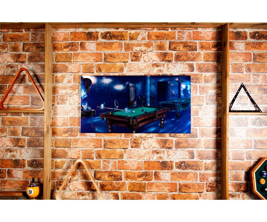 "Phantom Of The Game" Floating Wall Art (30" X 15.75") - Rich Colors 5 "Phantom Of The Game" Floating Wall Art (30" X 15.75") - Rich Colors - Image 3