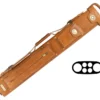 Tango Pampa Tan 2 Butt 4 Shaft Leather Cue Case -Billiards Sale tapm24 tan 01