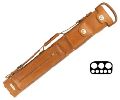 Tango Pampa Tan 3 Butt 5 Shaft Leather Cue Case