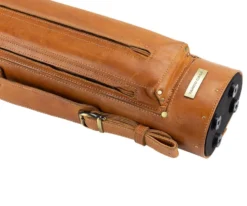 Tango Pampa Tan 3 Butt 5 Shaft Leather Cue Case -Billiards Sale tapm35 tan 04