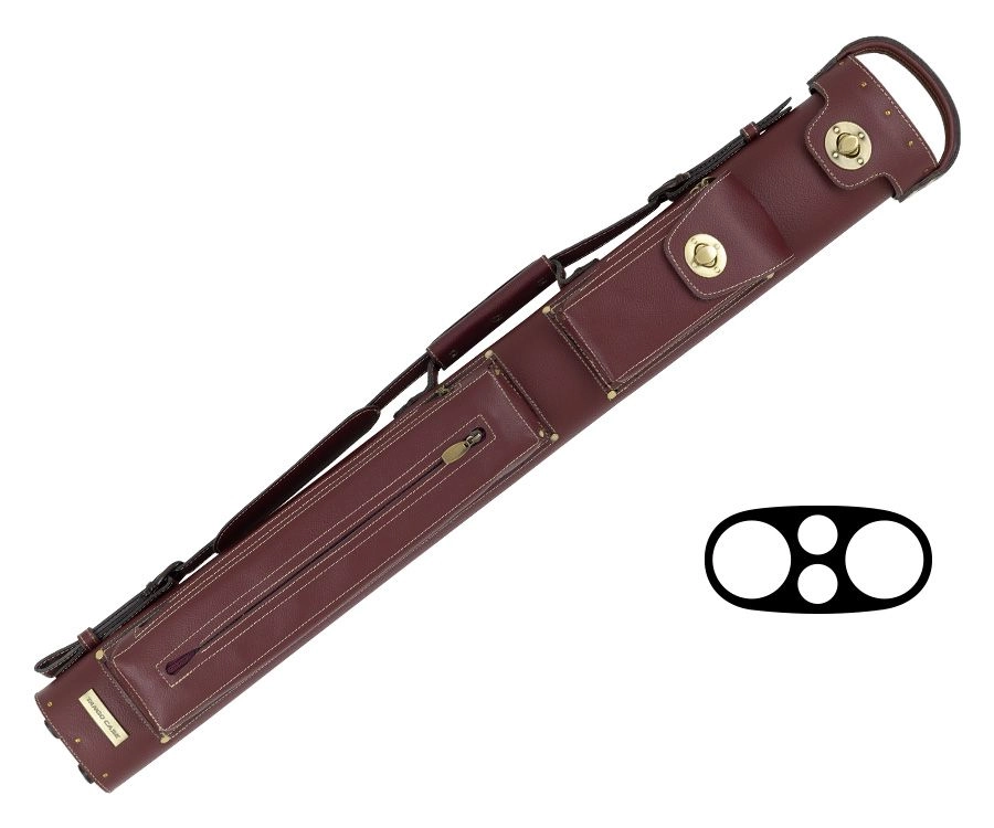 Tango Zorzal Burgundy 2 Butt 2 Shaft Hard Case 2 Tango Zorzal Burgundy 2 Butt 2 Shaft Hard Case