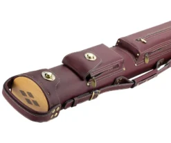 Tango Zorzal Burgundy 3 Butt 6 Shaft Hard Case -Billiards Sale tazm36 burgundy 03