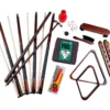 Standard Billiards Table Accessory Kit -Billiards Sale tkstdn chocolate 01 1