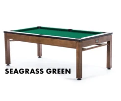 Tucson 3-in-1 Outdoor Pool/Dining/Ping Pong Table From Spencer Marston - FREE Installation -Billiards Sale tucson seagrass green