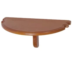 Half Moon Pool Cue Holder Shelf -Billiards Sale wrshh honey 01